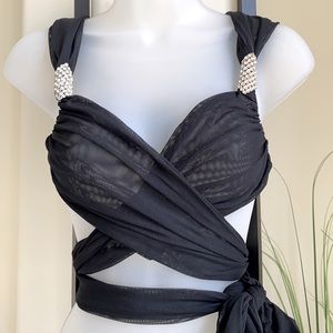 ✨ LIMPASSE black sexy top bra